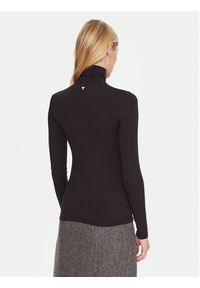 Weekend Max Mara Golf Multif 2525946022 Czarny Slim Fit. Typ kołnierza: golf. Kolor: czarny. Materiał: wiskoza