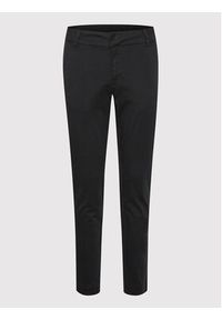 Kaffe Spodnie materiałowe Mette 10506121 Czarny Regular Fit. Kolor: czarny. Materiał: bawełna