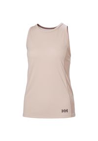 Damski tank top Helly Hansen Lifa Active Solen. Kolor: różowy. Sport: turystyka piesza #1