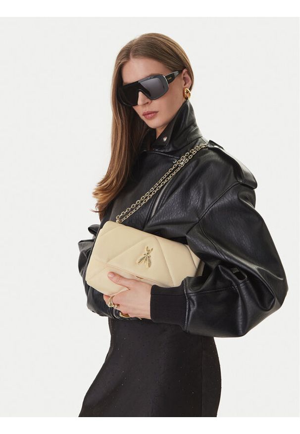 Patrizia Pepe Torebka CB0084/L006-W405 Écru. Materiał: skórzane