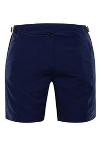 ALPINE PRO - Kobiece szorty outdoorowe Alpine Pro Trenta - lekkie i oddychające. Kolor: fioletowy. Sport: turystyka piesza
