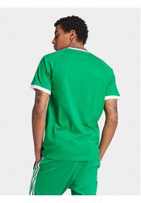 Adidas - adidas T-Shirt adicolor Classics 3-Stripes IM0410 Zielony Slim Fit. Kolor: zielony. Materiał: bawełna #7