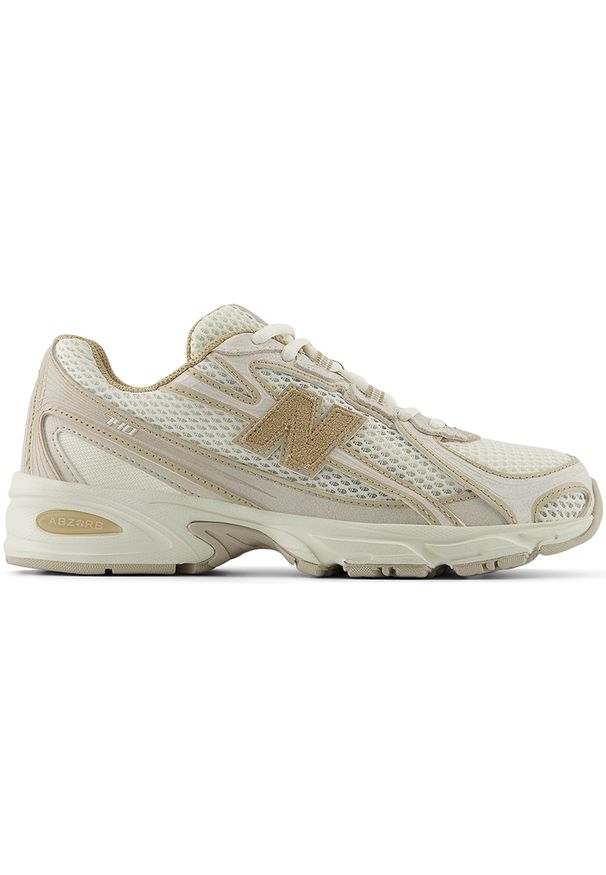 Buty unisex New Balance U740IN2 – beżowe. Kolor: beżowy. Materiał: syntetyk, materiał. Szerokość cholewki: normalna. Sezon: lato. Sport: turystyka piesza