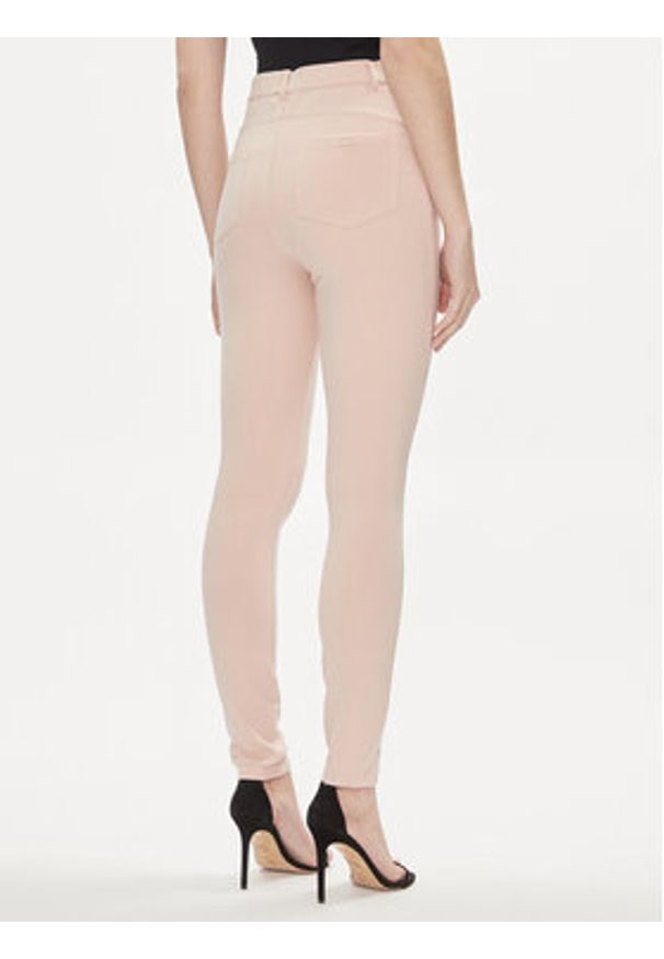 Liu Jo Spodnie materiałowe TA4149 JS182 Różowy Regular Fit. Kolor: różowy. Materiał: wiskoza