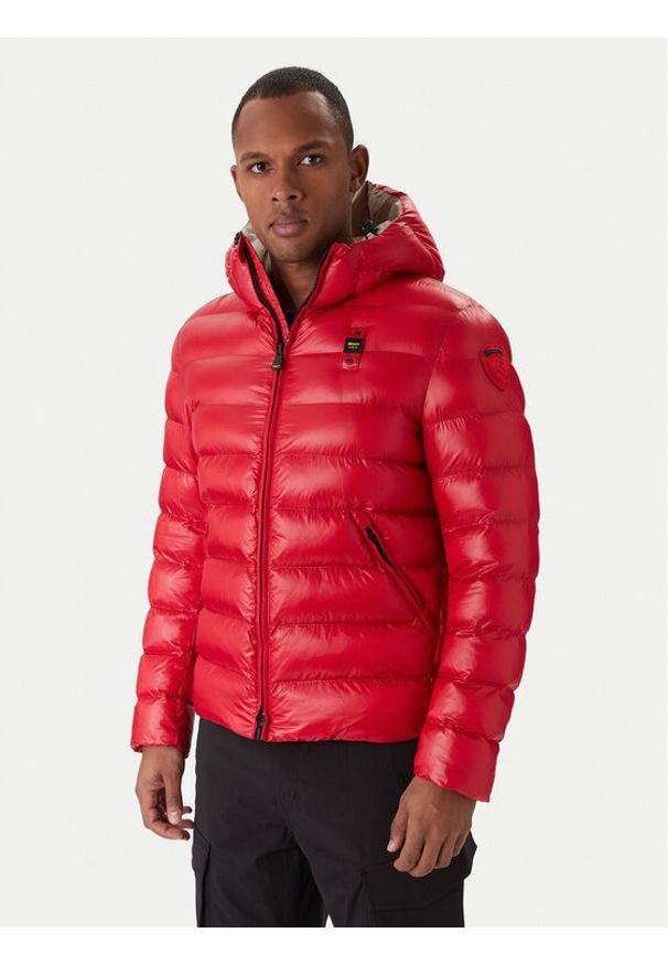 Blauer Kurtka przejściowa 25WBLUC02079 Czerwony Regular Fit. Kolor: czerwony. Materiał: syntetyk