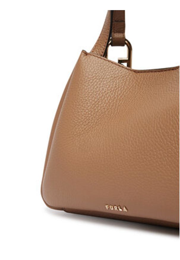 Furla Torebka Nuvola Mini WE00907 HSF000 CN 4489S Brązowy. Kolor: brązowy. Materiał: skórzane