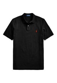 Polo Ralph Lauren Polo 710783656020 Czarny Classic Fit. Typ kołnierza: polo. Kolor: czarny. Materiał: bawełna #5