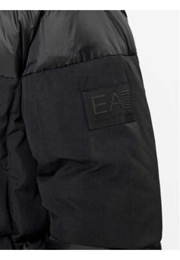 EA7 Emporio Armani Kurtka puchowa 6RPB01 PNEOZ 1200 Czarny Regular Fit. Kolor: czarny. Materiał: syntetyk, puch