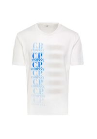 CP Company - T-shirt C.P. COMPANY JERSEY 24/1. Materiał: jersey. Wzór: nadruk, aplikacja #1