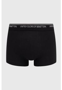 United Colors of Benetton Bokserki męskie kolor czarny. Kolor: czarny. Materiał: bawełna #1