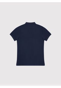 Pako Lorente - PAKO LORENTE – Gładki t-shirt polo w granatowym kolorze. Okazja: na co dzień. Typ kołnierza: polo. Kolor: niebieski. Materiał: bawełna. Wzór: gładki. Styl: casual #6