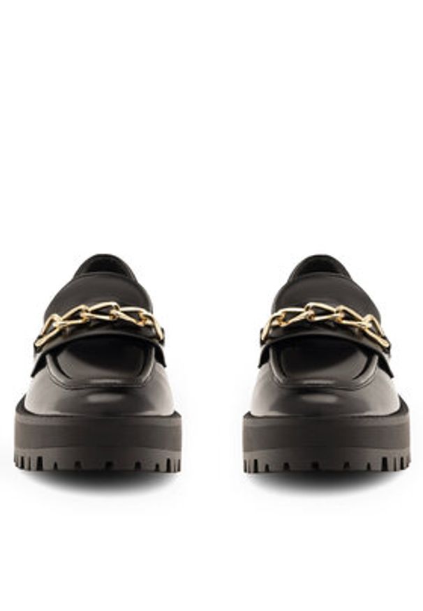 Nine West Loafersy NYLA 8123-1 Czarny. Kolor: czarny. Materiał: syntetyk