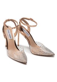 Steve Madden Sandały Revert SM11001400-02002-686 Złoty. Kolor: złoty. Materiał: skóra