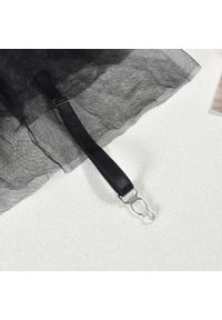 Intica - Komplet bielizny tiulowej z koronką na wyjątkowe okazje Alise. Kolor: niebieski. Materiał: tiul, koronka. Wzór: koronka #11