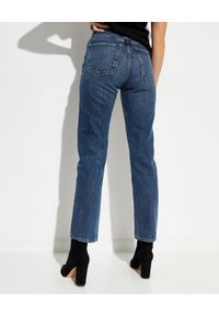 AGOLDE - Spodnie jeansowe Pinch High Rise. Stan: podwyższony. Kolor: niebieski #5