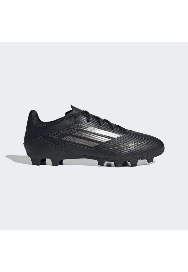 Adidas - Buty F50 Club FXG. Kolor: czarny, szary, wielokolorowy, żółty. Sport: piłka nożna