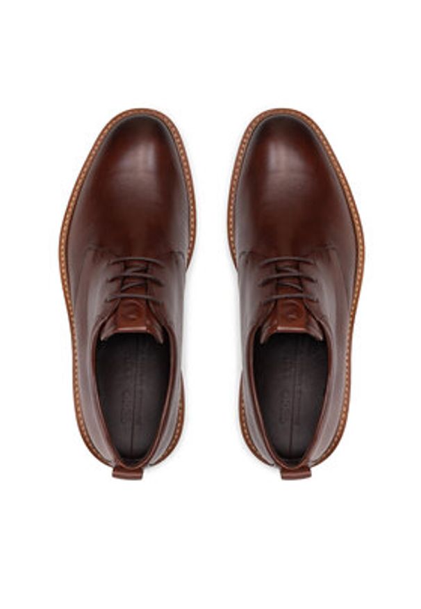 ecco - ECCO Półbuty St.1 Hybrid 83640401053 Brązowy. Kolor: brązowy. Materiał: skóra