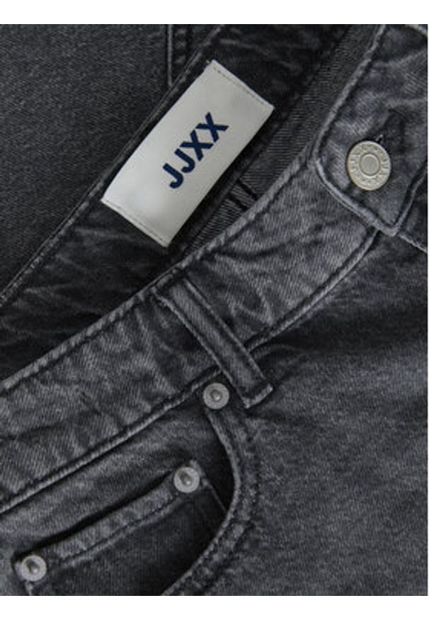 JJXX Szorty jeansowe 12227837 Szary Straight Fit. Kolor: szary. Materiał: bawełna