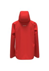 Kurtka z membraną męska Mammut Crater Light HS Hooded Jacket. Kolor: czerwony
