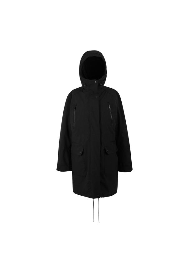 Regatta - Damska Kurtka Wodoodporna Valenta. Kolor: czarny. Sport: turystyka piesza