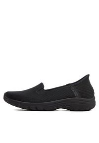 skechers - Skechers Półbuty 158698/BBK Czarny. Kolor: czarny. Materiał: materiał #5