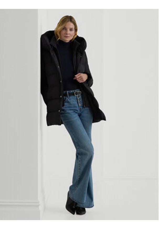 Lauren Ralph Lauren - LAUREN RALPH LAUREN Kurtka puchowa 297962420002 Czarny Oversize. Kolor: czarny. Materiał: syntetyk