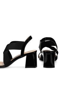 Clara Barson Sandały WYL3662-3 Czarny. Kolor: czarny. Materiał: materiał #3