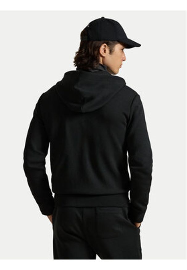 Polo Ralph Lauren Bluza 710888282001 Czarny Regular Fit. Typ kołnierza: polo. Kolor: czarny. Materiał: syntetyk, bawełna