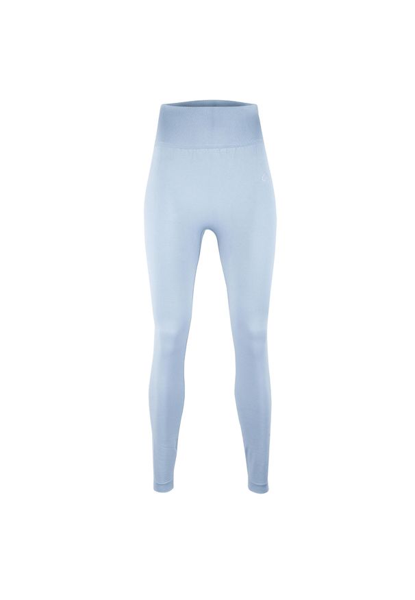 BESHAPED - Legginsy fitness damskie Beshaped Shape Up modelujące. Kolor: niebieski. Materiał: nylon. Sport: fitness