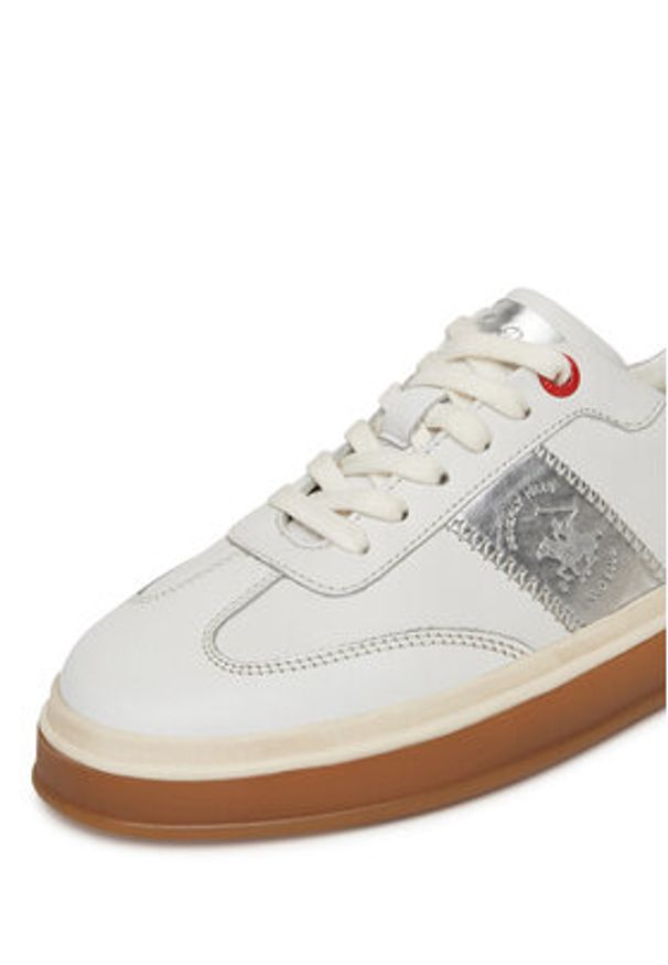 Beverly Hills Polo Club Sneakersy WI34-3410-17438-01 Biały. Kolor: biały. Materiał: skóra