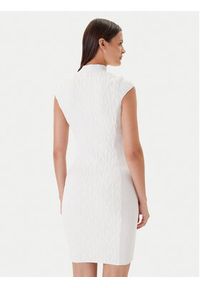 Marciano Guess Sukienka codzienna 4BGK0A 5661Z Beżowy Bodycon Fit. Okazja: na co dzień. Kolor: beżowy. Materiał: syntetyk. Typ sukienki: proste, bodycon. Styl: casual