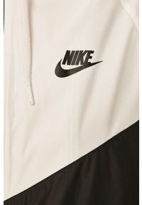 Nike Sportswear - Kurtka. Okazja: na co dzień. Kolor: biały. Materiał: tkanina. Styl: casual #6