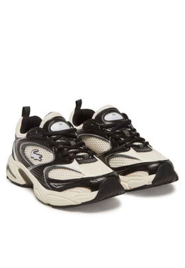 Lacoste Sneakersy Storm 96 2K 7-49SFA0024 Écru. Materiał: skóra