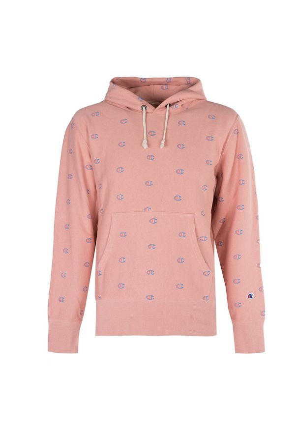 Champion Bluza | 210978 | Mężczyzna | Różowy. Okazja: na co dzień. Typ kołnierza: kaptur. Kolor: różowy. Materiał: bawełna. Styl: casual