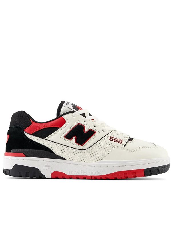 Buty New Balance BB550STR - multikolor. Okazja: na co dzień. Kolor: wielokolorowy. Materiał: guma, materiał, skóra, syntetyk. Szerokość cholewki: normalna. Sport: turystyka piesza, koszykówka