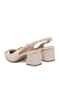 Lasocki Czółenka CEO-CD25-204-1 Beżowy. Kolor: beżowy. Materiał: skóra, zamsz #4
