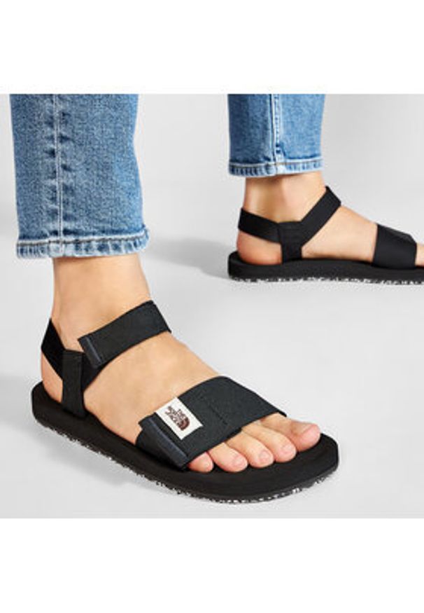 The North Face Sandały Skeena Sandal NF0A46BGKX71 Czarny. Kolor: czarny. Materiał: materiał