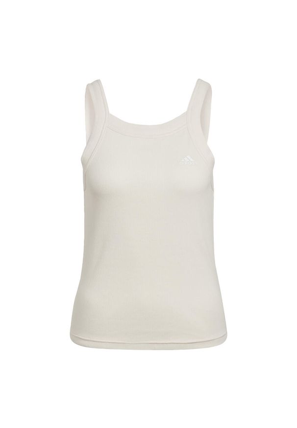 Koszulka treningowa damska Adidas Yoga Tank. Kolor: biały