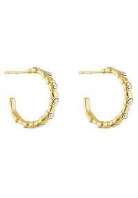 Kolczyki Guess. Materiał: złote. Kolor: złoty #1