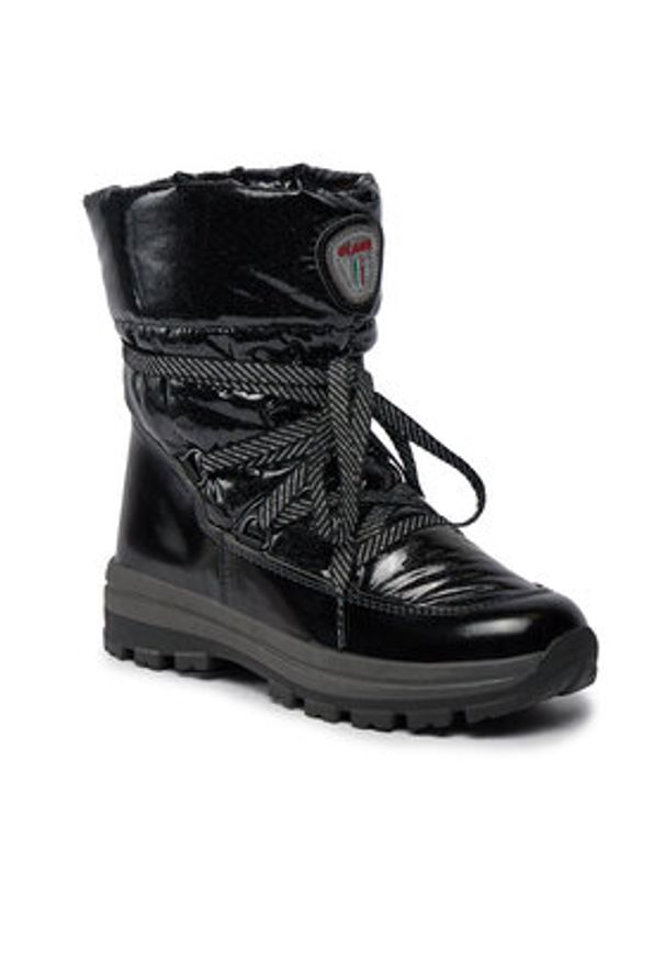 Olang Śniegowce Opera Ice Czarny. Kolor: czarny. Materiał: materiał