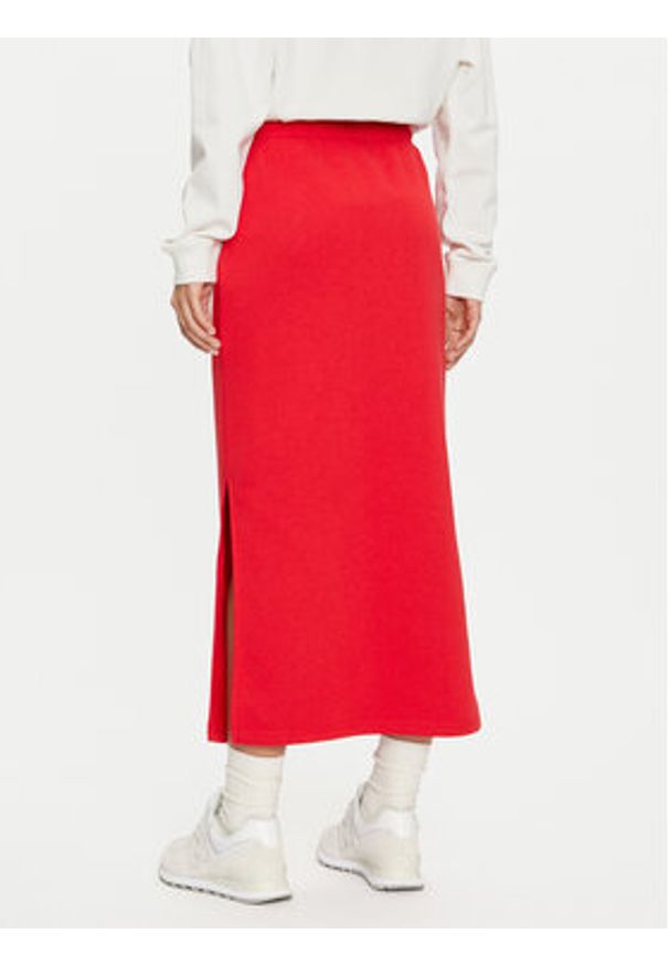 Noisy may - Noisy May Spódnica midi Moia 27032563 Czerwony Regular Fit. Kolor: czerwony. Materiał: bawełna, syntetyk