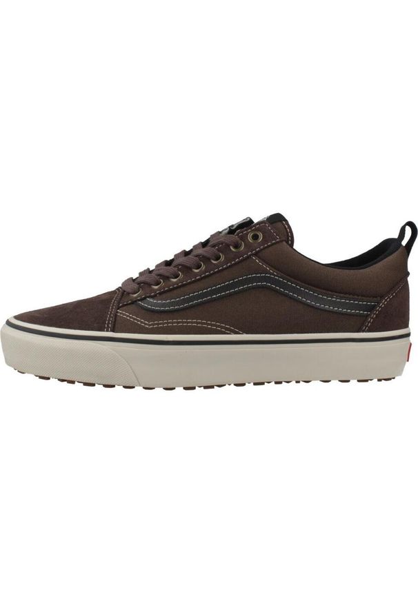 Vans - Buty VANS MTE OLD SKOOL INSULATE Brązowy. Kolor: brązowy. Materiał: tkanina, skóra