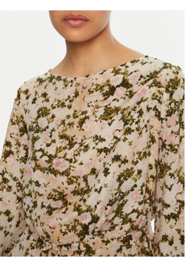 Weekend Max Mara Sukienka letnia Hamburg 2515221041 Kolorowy Regular Fit. Materiał: jedwab. Wzór: kolorowy. Sezon: lato