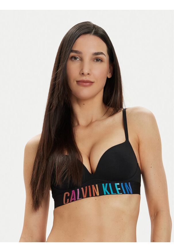 Calvin Klein Underwear Biustonosz push-up 000QF7836E Czarny. Kolor: czarny. Rodzaj stanika: push-up