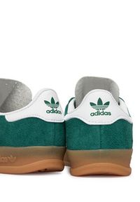 Adidas - adidas Sneakersy Gazelle Indoor IH9134 Zielony. Kolor: zielony. Materiał: skóra, zamsz. Model: Adidas Gazelle #7