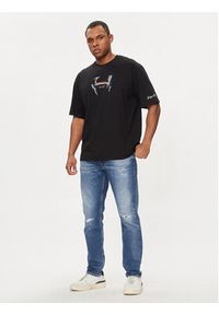 Redefined Rebel T-Shirt Pedro 221166 Czarny Regular Fit. Kolor: czarny. Materiał: bawełna #5