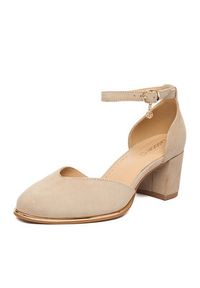 Lasocki Czółenka CEO-WB-VELA-02 Beżowy. Kolor: beżowy. Materiał: zamsz, skóra #7