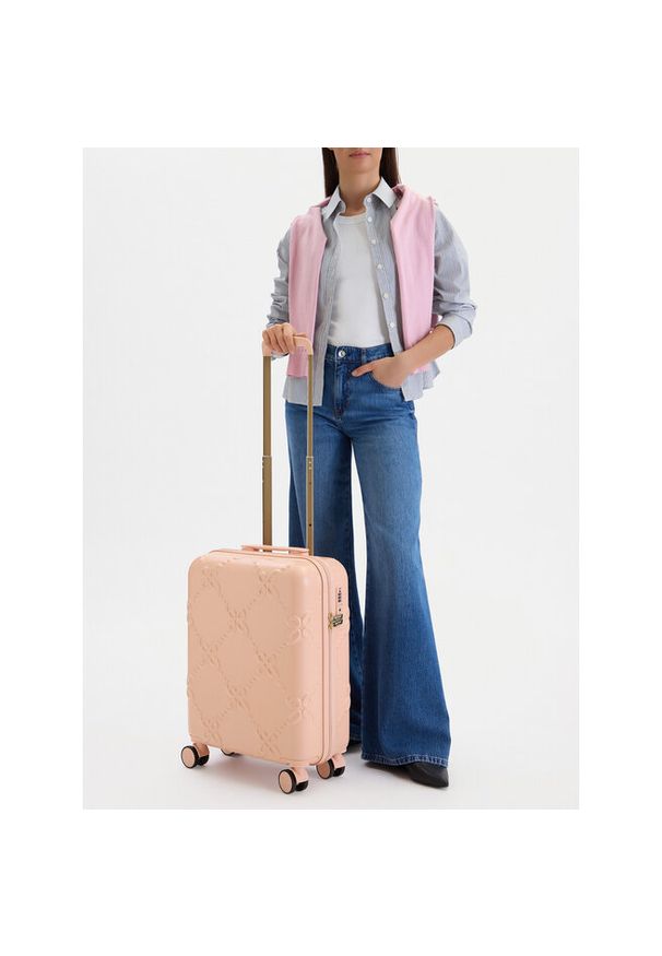 Walizka kabinowa Nine West. Kolor: beżowy