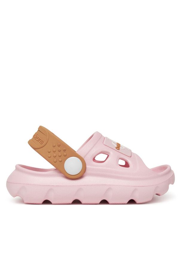 Sandały Calvin Klein Jeans. Kolor: różowy