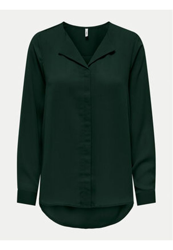 only - ONLY Koszula Tiana 15332598 Zielony Loose Fit. Kolor: zielony. Materiał: syntetyk